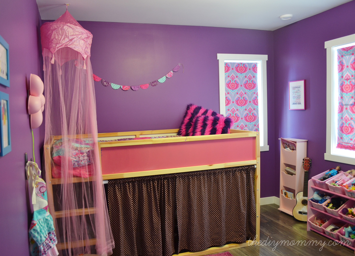 Little C's Bright, Jewel Toned Bedroom (+ Win Custom ...