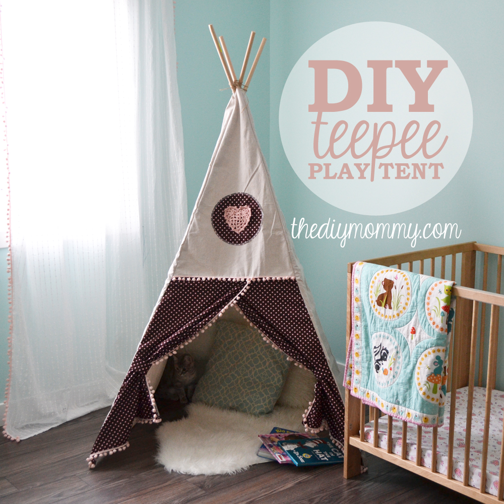 How do you make a children's teepee?