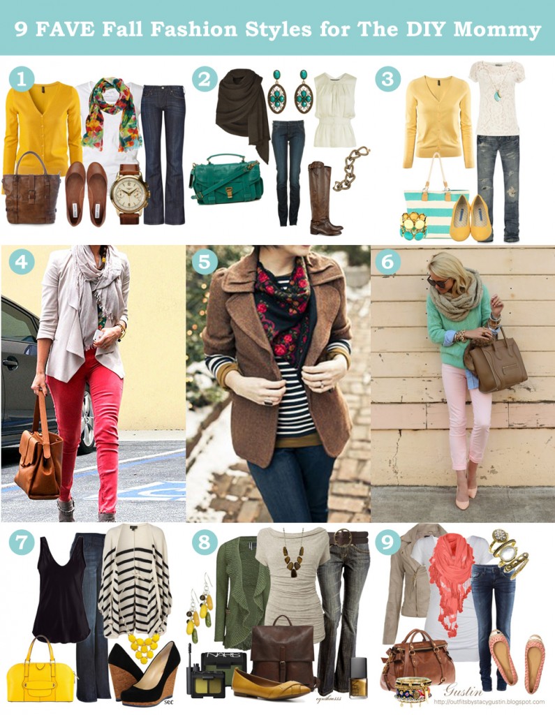 9 Favourite Fall Fashion Styles for The DIY Mommy