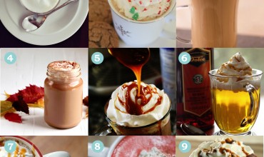 9 Favourite DIY Hot Drinks by The DIY Mommy - Mochas, Lattes, Hot Chocolates, Cider