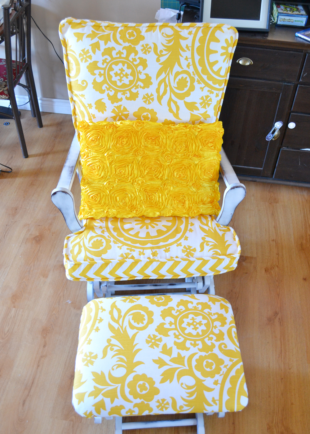 Update A Nursery Glider Rocking Chair, Cushions For Rocking Chairs Nursery