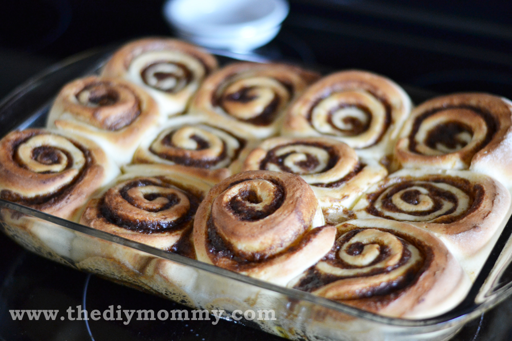 Bake the Best Cinnamon Buns Ever by The DIY Mommy