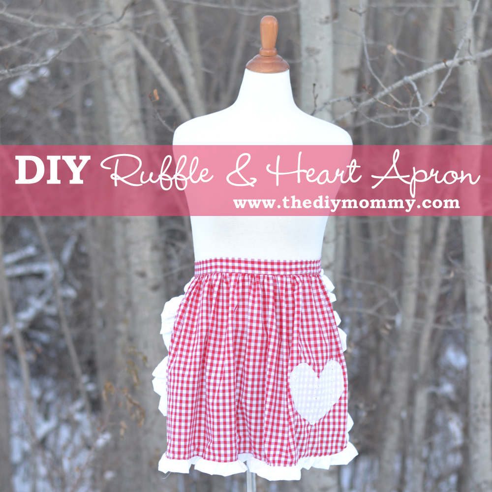 Sew a Ruffled Apron with a Heart Applique