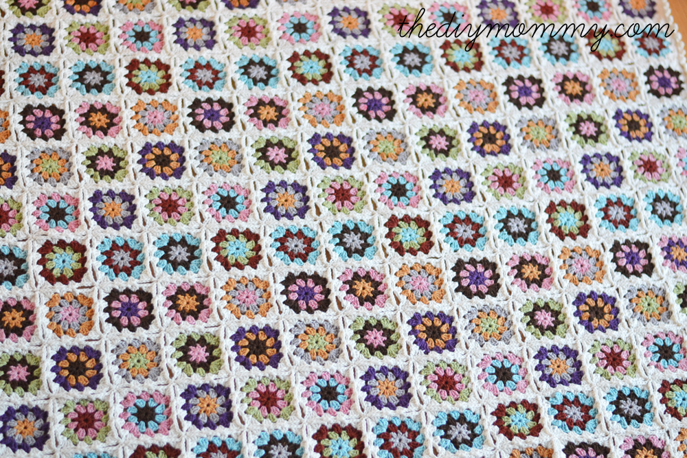 Crochet an Organic Cotton Granny Square Baby Blanket by The DIY MommyCrochet an Organic Cotton Granny Square Baby Blanket by The DIY MommyCrochet an Organic Cotton Granny Square Baby Blanket by The DIY Mommy