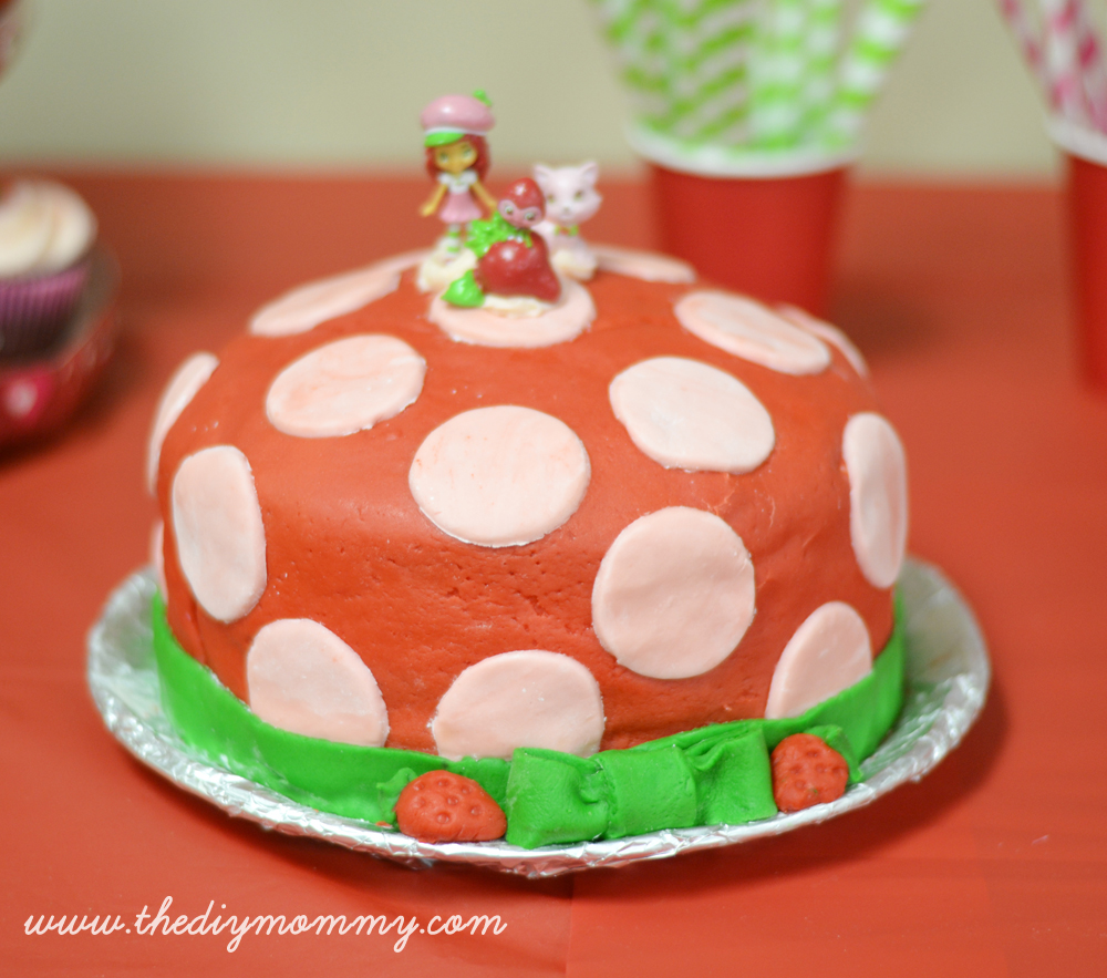 Strawberry Shortcake Birthday Party by The DIY Mommy