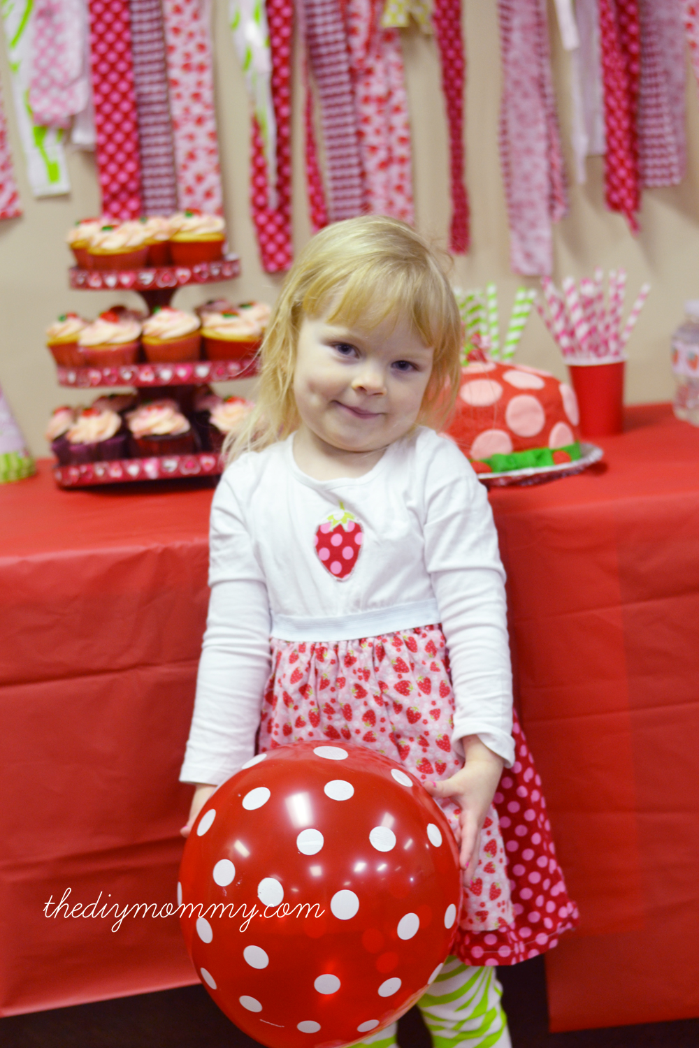 Strawberry Shortcake Birthday Party by The DIY Mommy