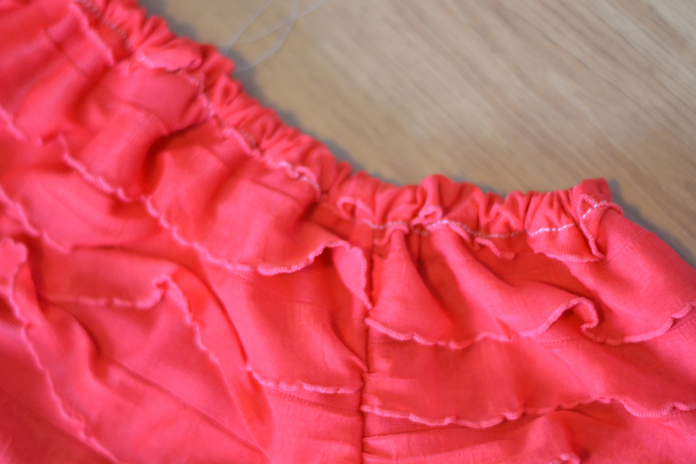 Sew and Easy Valentine Dress with Ruffle Fabric by The DIY Mommy