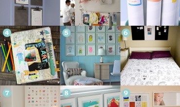 9 Favourite Ways to Store and Display Kids' Artwork - The DIY Mommy