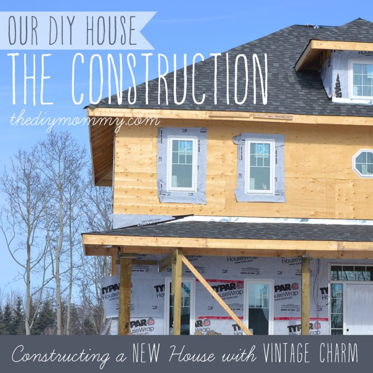 Constructing a New House with Vintage Charm – Our DIY House