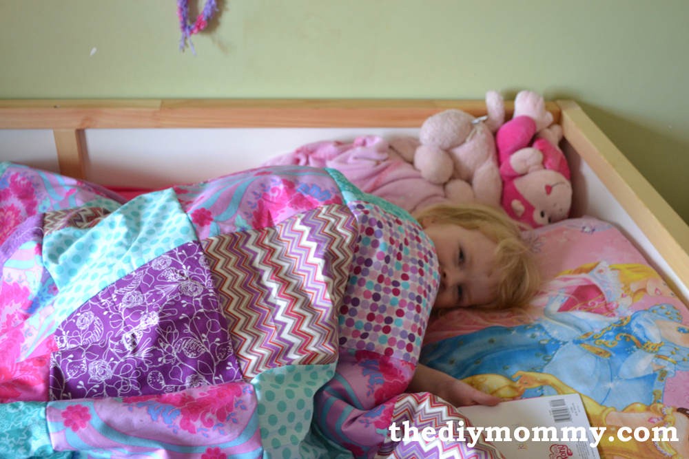 Sew a Patchwork Duvet Cover by The DIY Mommy