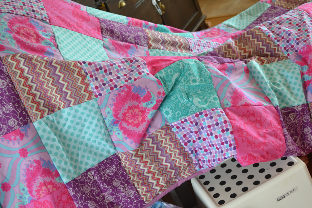 Sew A Patchwork Duvet Cover The Diy Mommy, Duvet Cover And Quilt