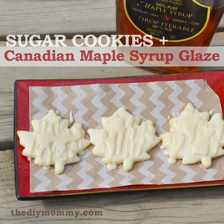 Bake Sugar Cookies with Maple Sugar Glaze (A Canada Day Recipe)