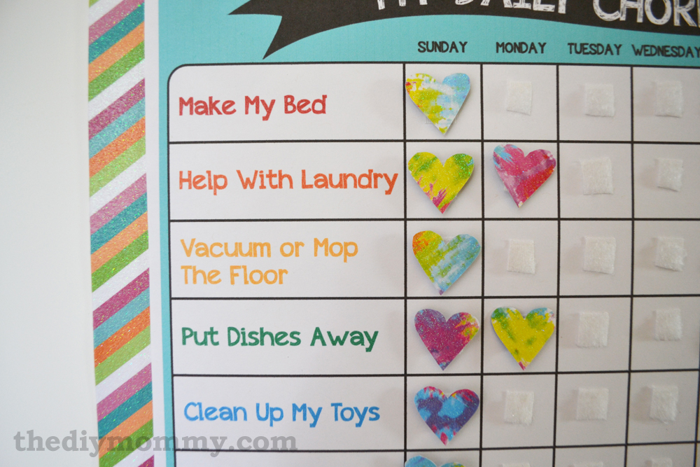 Diy Chore Chart Ideas