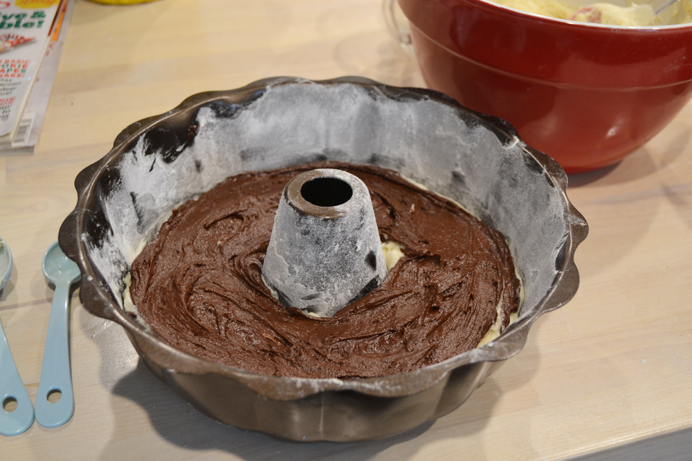 German Baking: Marble Bundt Cake by The DIY Mommy