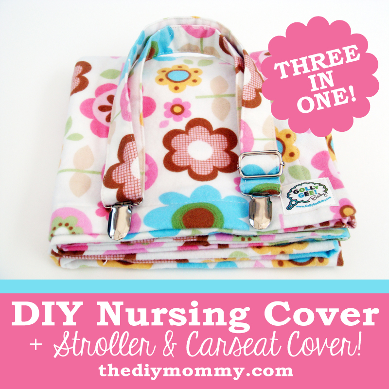 Sew a 3-in-1 Nursing Cover, Carseat Canopy and Stroller Shade