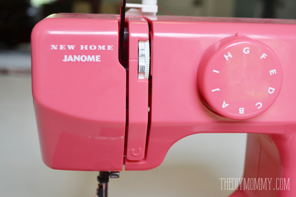 Janome New Home Pink Lightning Portable Sewing Machine