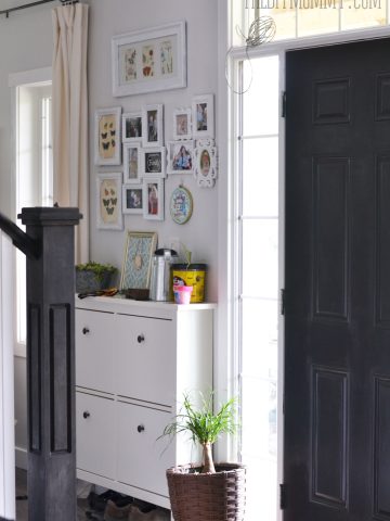 Before and After: Making the most of a narrow, small entry