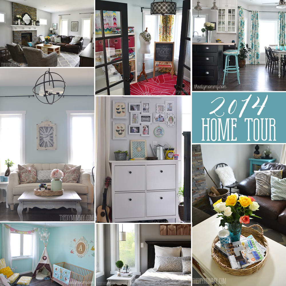 Our DIY House 2014 Home Tour