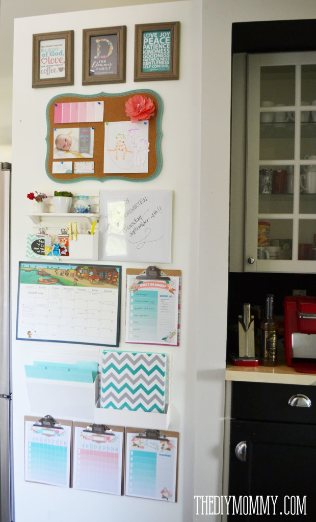 A Back to School Kitchen Command Centre
