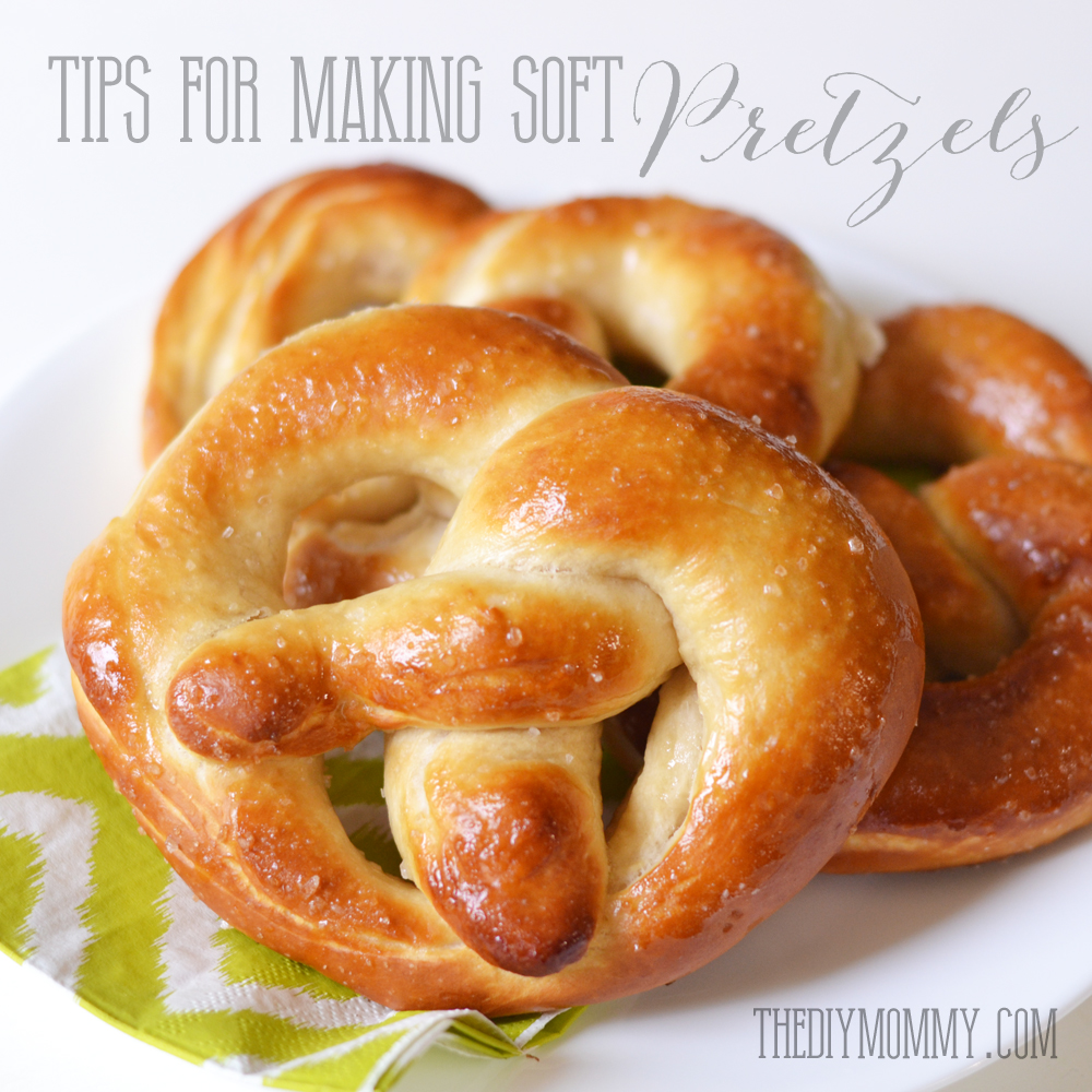 Tips for making perfect soft pretzels