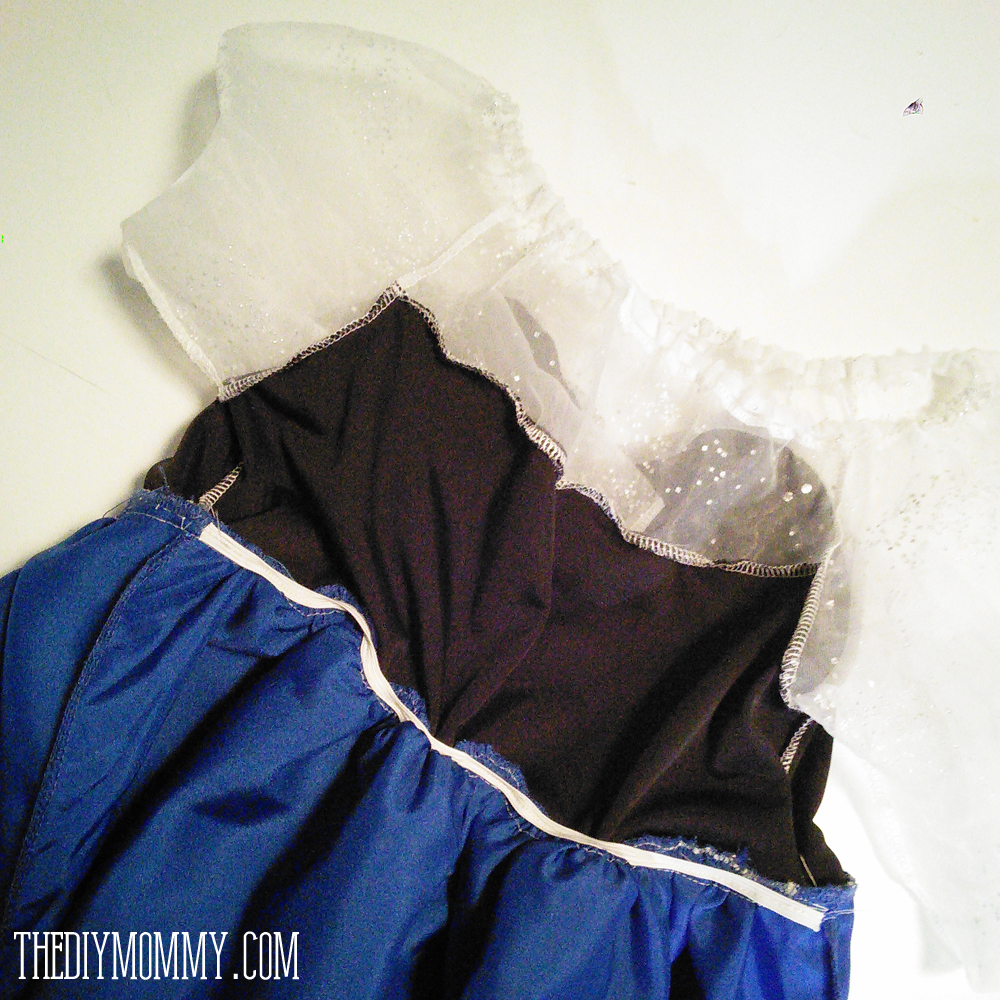 DIY Anna Inspired Snow Princess Dress - Free Pattern & Tutorial
