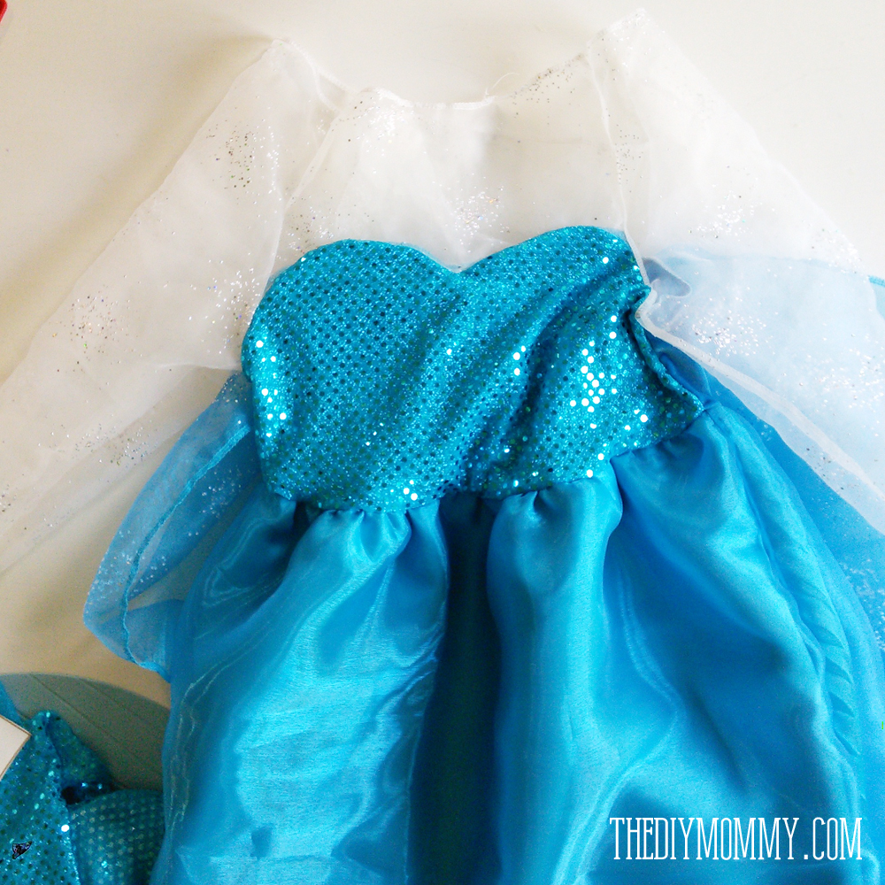 DIY Frozen Elsa Dress Costume Tutorial and Free Pattern
