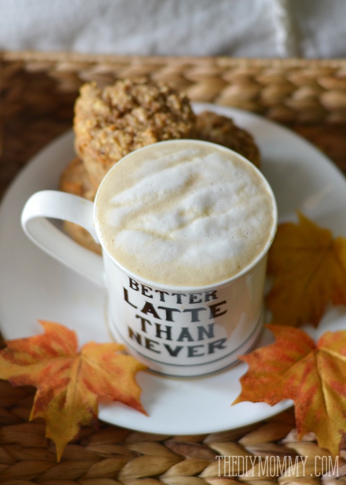 DIY Vanilla Maple Latte with all natural ingredients!