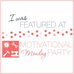 Motivational Monday DIY, Craft and Home Decor Link Party