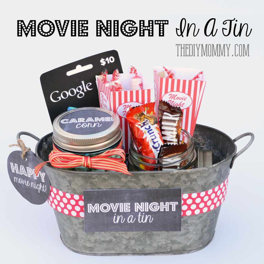 A Gift In a Tin: Movie Night in a Tin