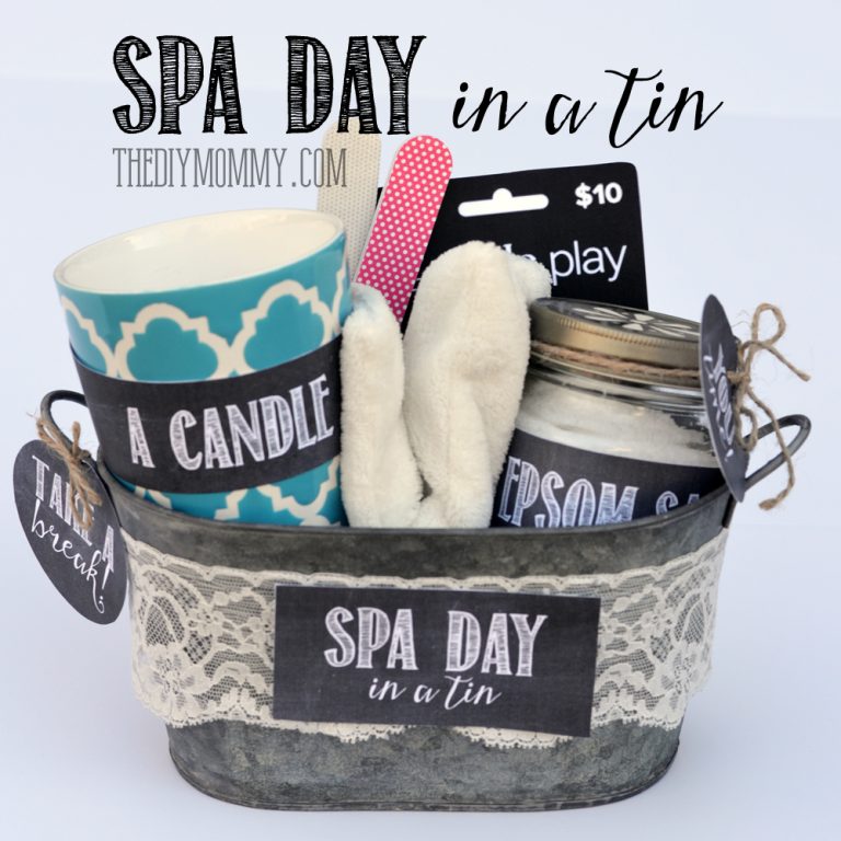 A Gift in a Tin: Spa Day in a Tin