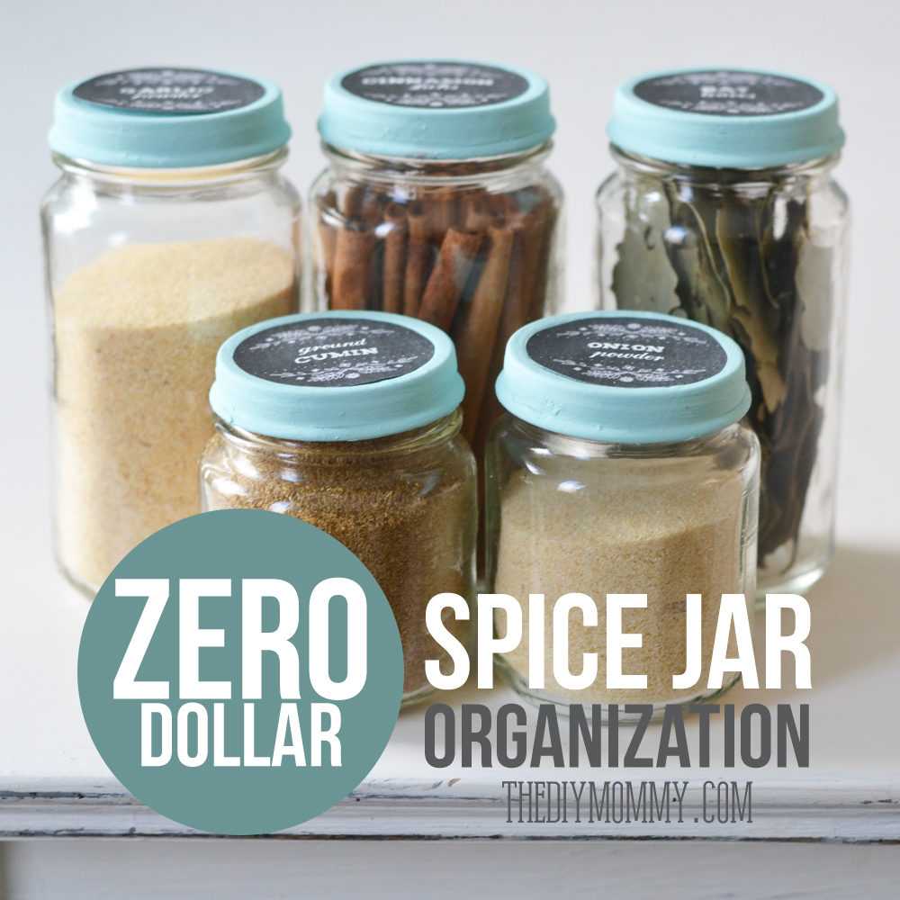 A Zero Dollar Spice Storage Solution