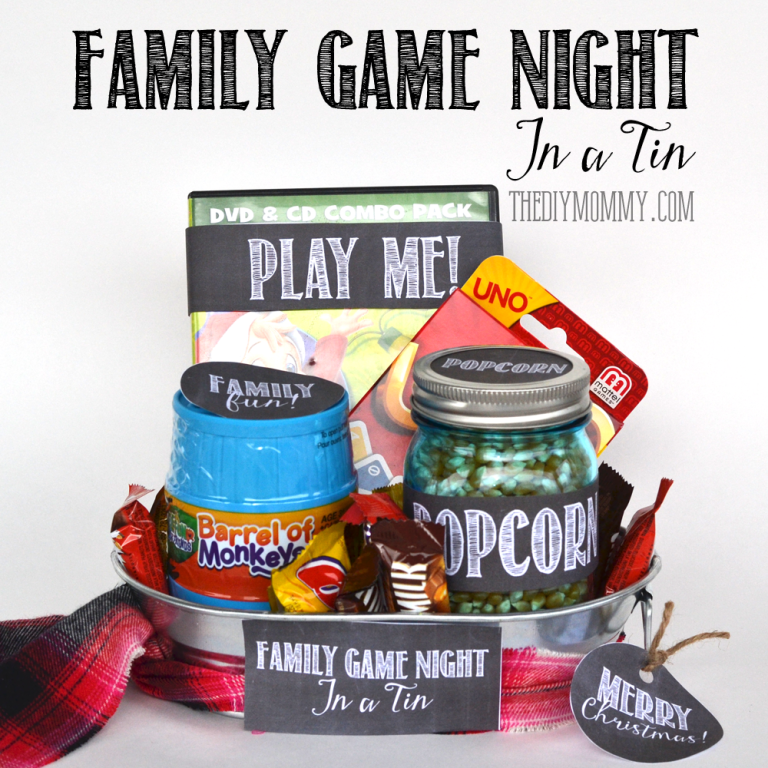 A Gift In A Tin: Family Game Night In A Tin