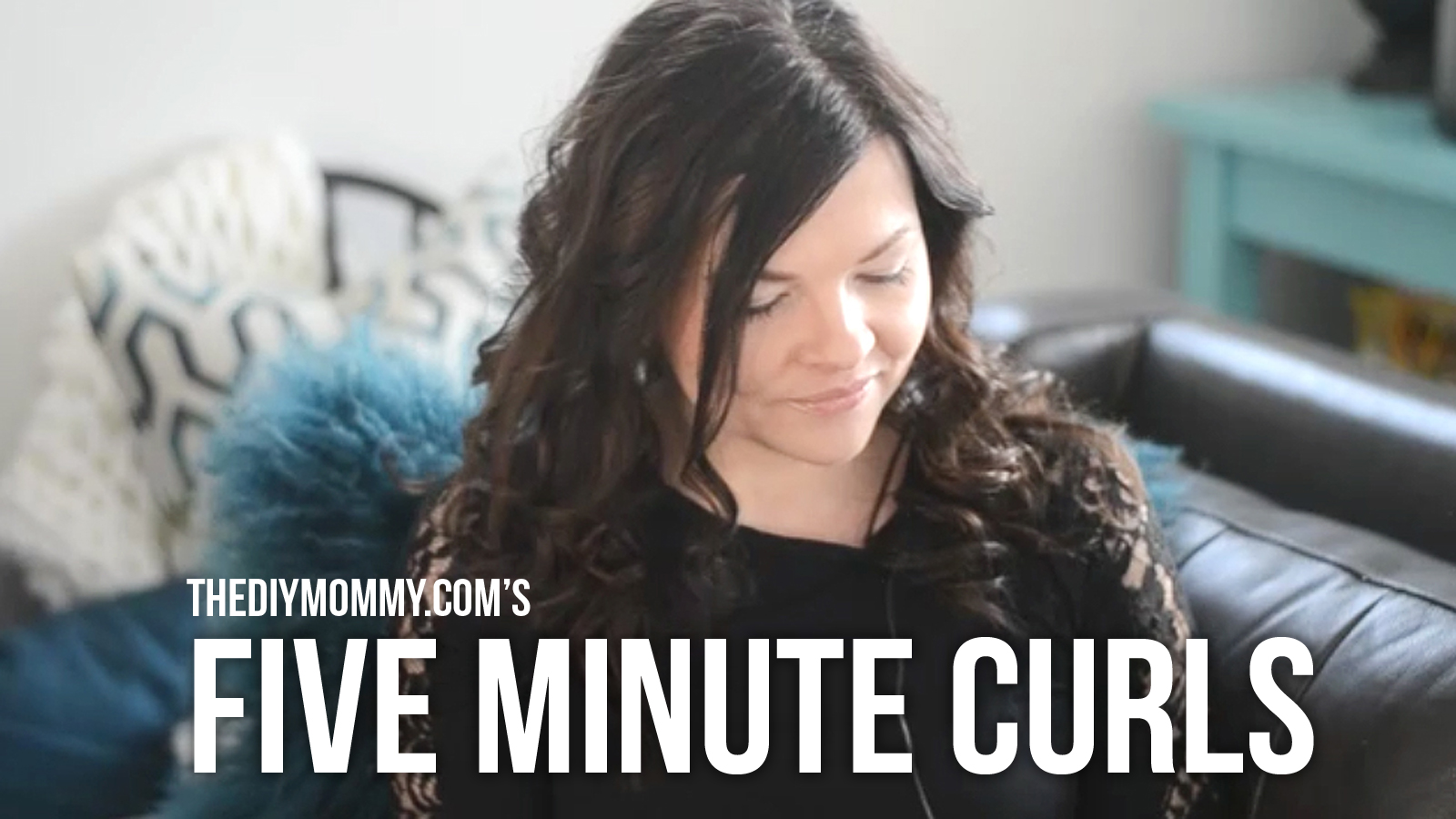 How to curl your hair in 5 minutes!