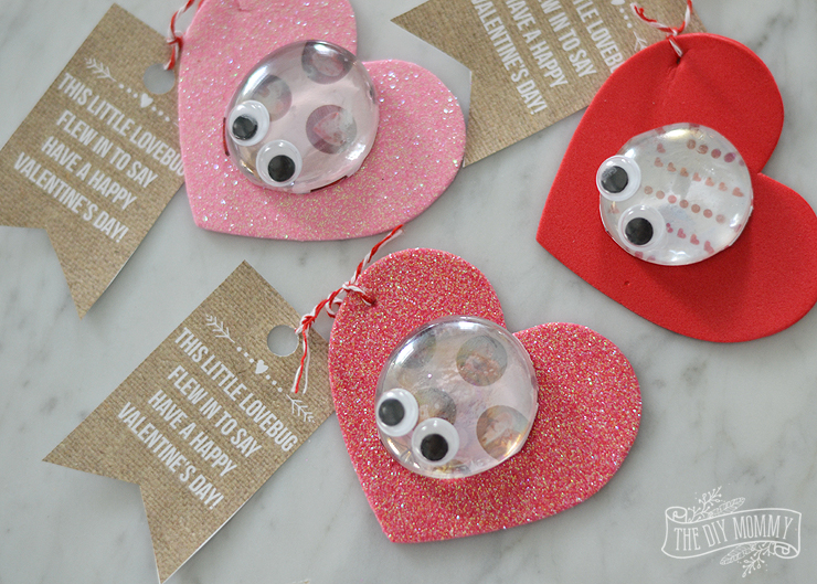 These love bug "pets" are a really cute Valentine craft idea for kids!