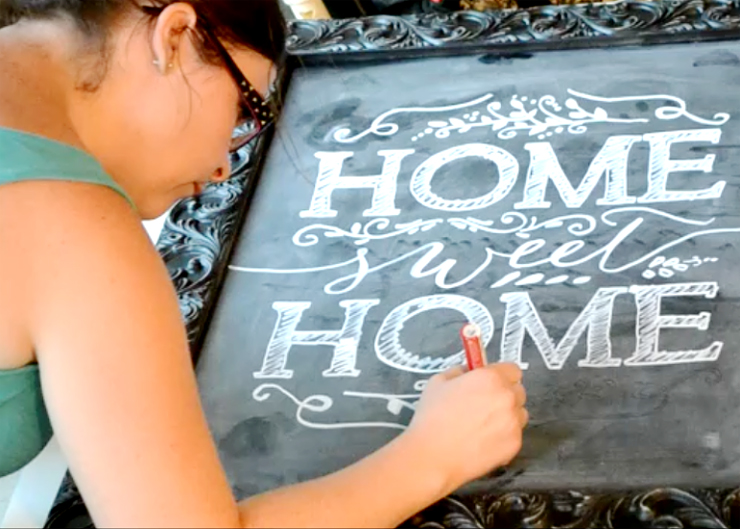 How to Make Perfect Chalkboard Art – Tip Tuesday