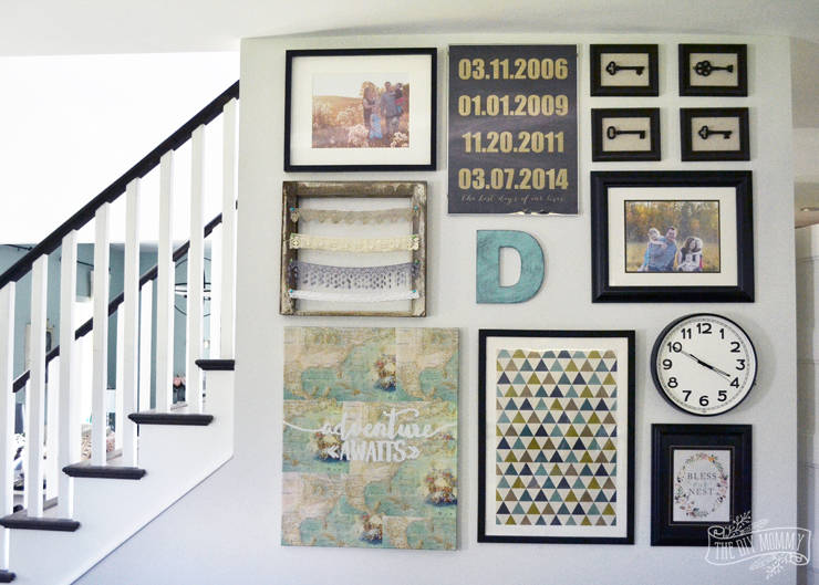 DIY Map Art + Our Gallery Wall Update (Video)