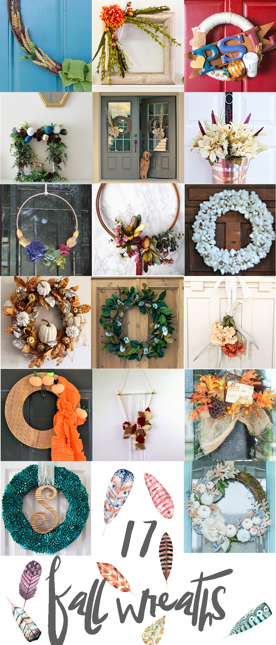 Fall Wreath Blog Hop