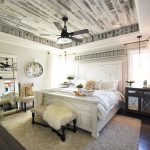 Modern French Country Farmhouse Master Bedroom Design