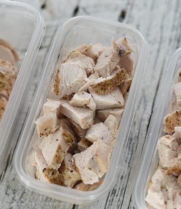 How to bulk cook chicken for the week