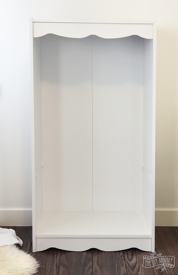 DIY Dress Up Storage from a Bookcase Hack