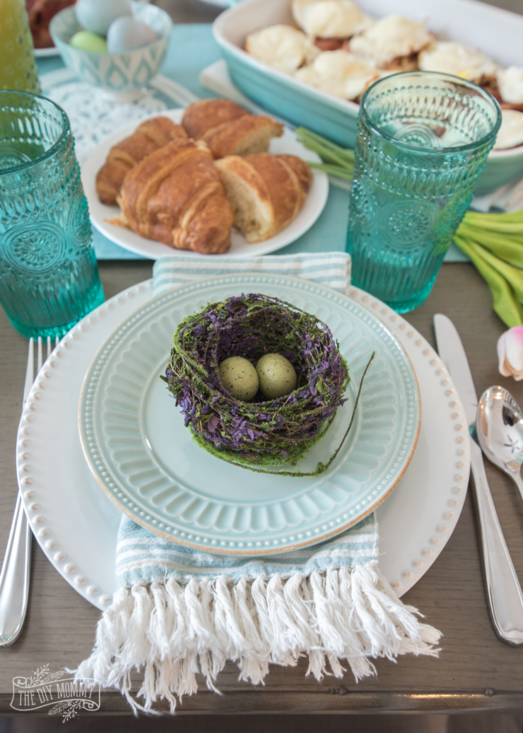 Easy Easter Brunch or Breakfast Ideas - so simple and pretty!