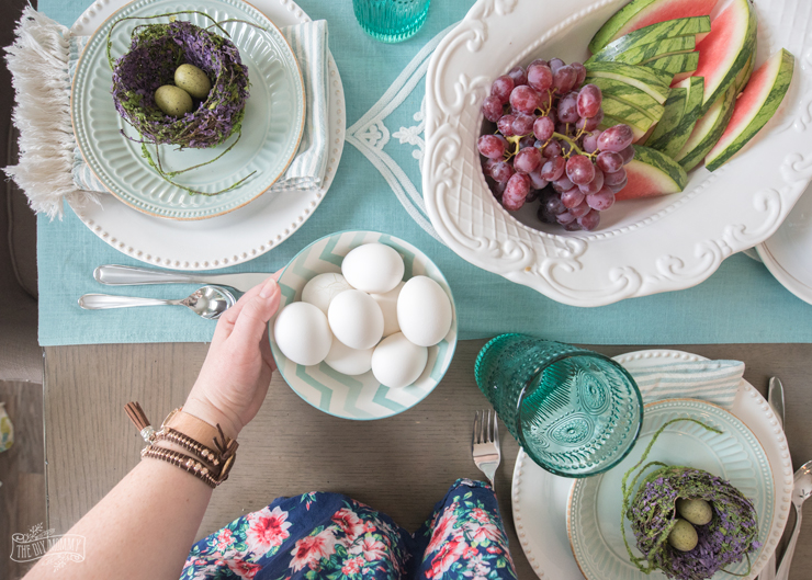 Easy Easter Brunch or Breakfast Ideas - so simple and pretty!