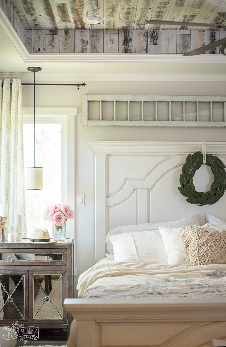 Summer rustic french country bedroom decor