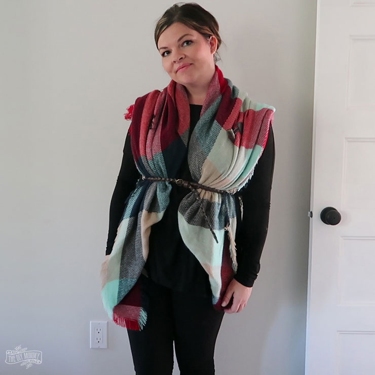 13 Ways to Wear a Blanket Scarf