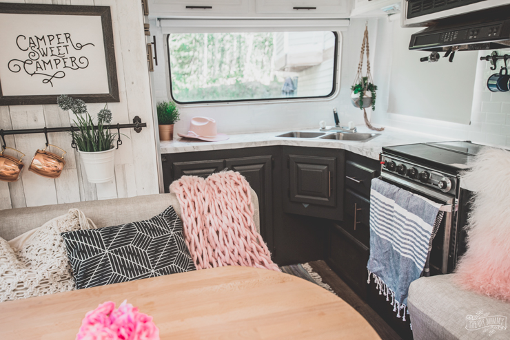 Renovated RV Tour | Our DIY Camper | The DIY Mommy