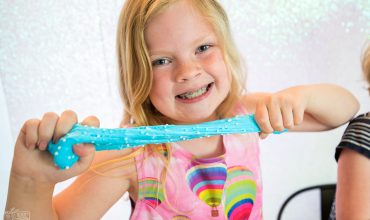 The BEST DIY slime recipe from The DIY Mommy