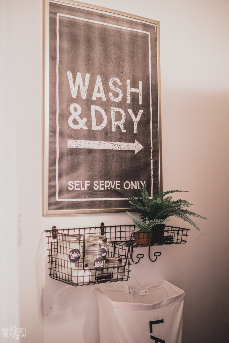 Vintage Industrial Laundry Room Sign - Free, Large Format Printable