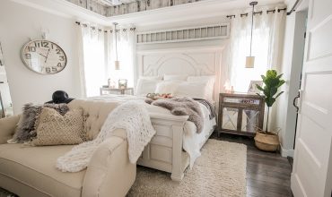 Modern French Country Hygge Master Bedroom Tour