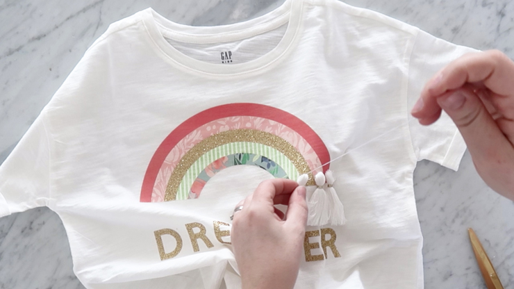 DIY Rainbow Dreamer TShirt with Cricut