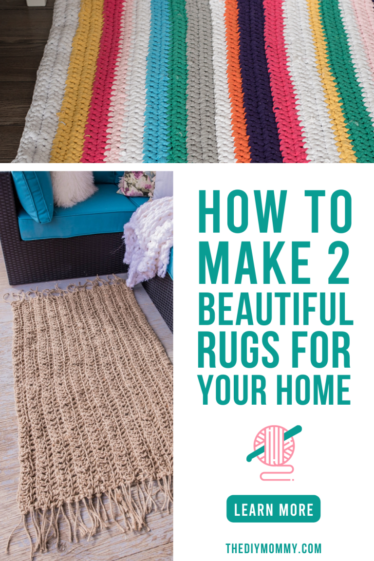 How to Make Two Beautiful Rugs For Your Home on a Budget